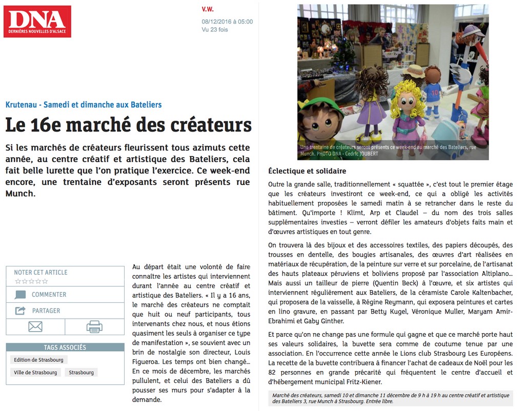 DNA – Marché des créateurs
